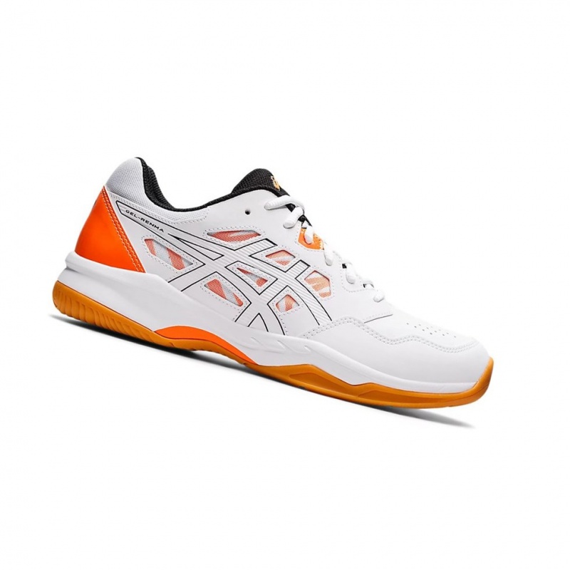 Chaussure Tennis Asics GEL-RENMA Homme Blanche Orange | XJFQ83496