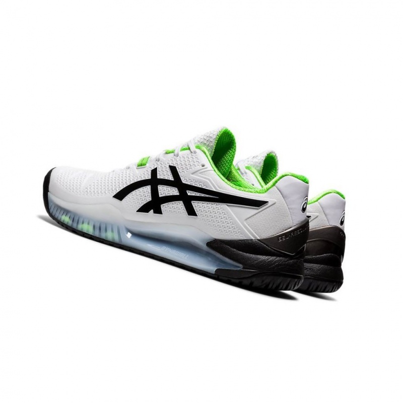 Chaussure Tennis Asics GEL-Resolution 8 Homme Blanche | LNKT45217