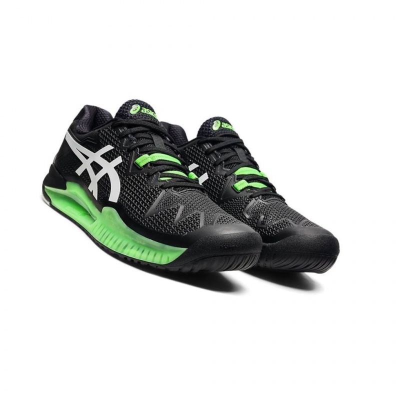 Chaussure Tennis Asics GEL-Resolution 8 Homme Noir | KNIE82076