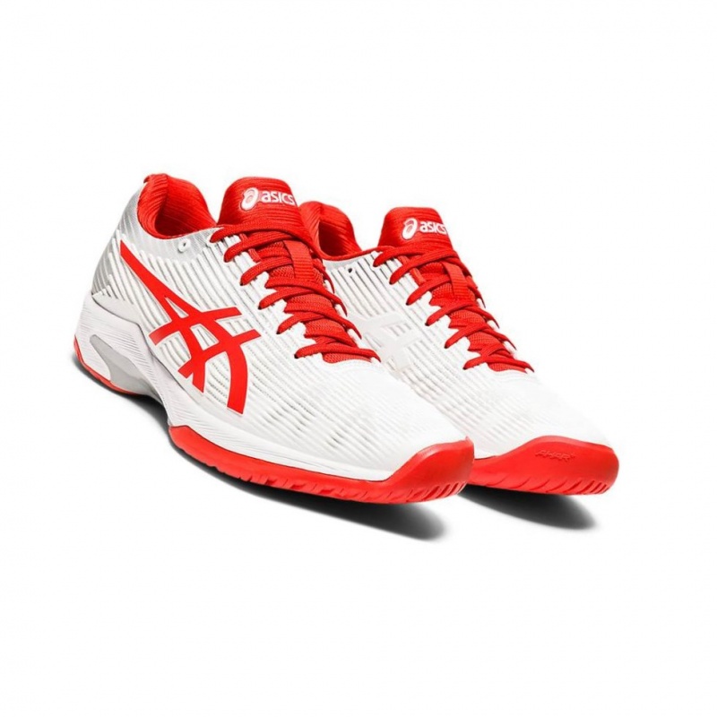 Chaussure Tennis Asics SOLUTION SPEED FF Femme Blanche | NRGK27613