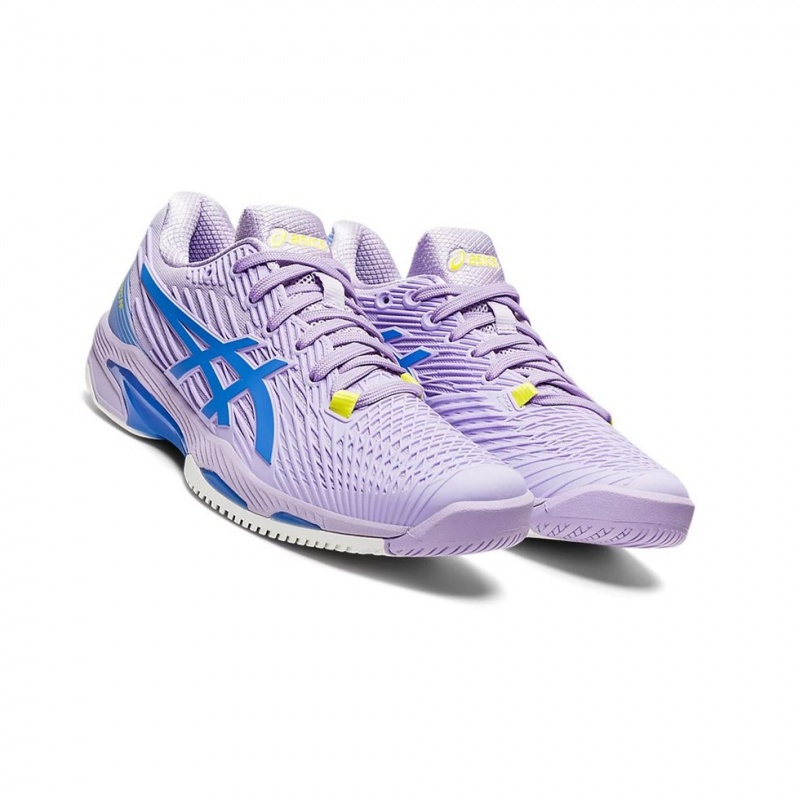 Chaussure Tennis Asics SOLUTION SPEED FF 2 Femme Bleu | ORNW75316