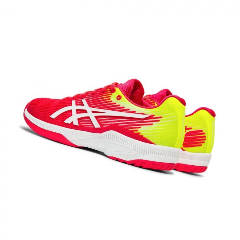 Chaussure Tennis Asics SOLUTION SPEED FF Femme Rouge | PHUT64752