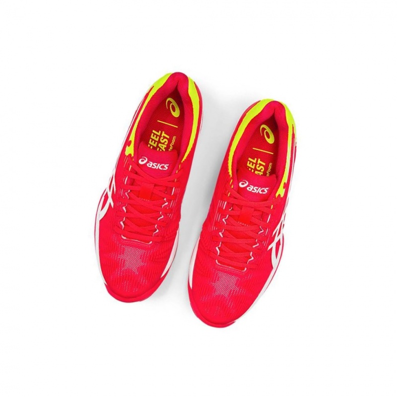 Chaussure Tennis Asics SOLUTION SPEED FF Femme Rouge | PHUT64752