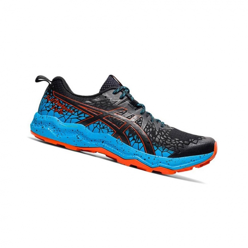 Chaussure Trail Running Asics FUJITRABUCO Homme Noir | UVPZ87025