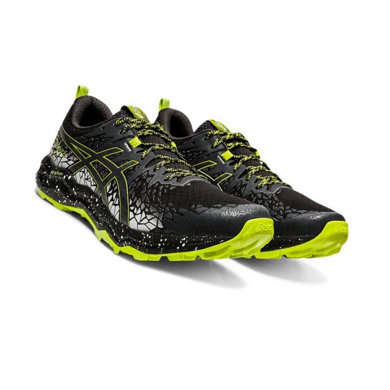 Chaussure Trail Running Asics FUJITRABUCO Homme Noir | UBGO93614