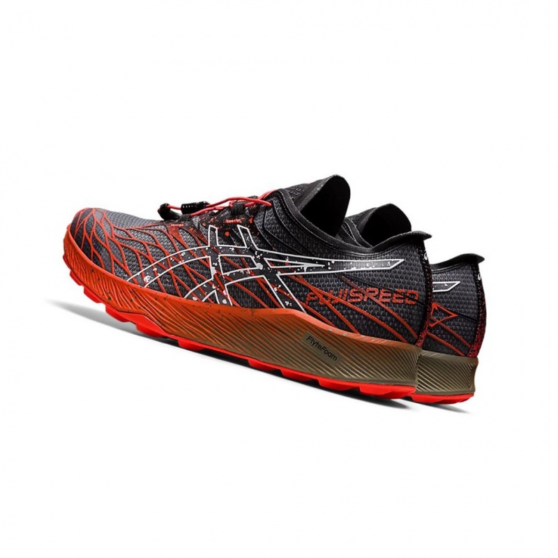 Chaussure Trail Running Asics Fuji Speed Homme Noir | TALJ21947