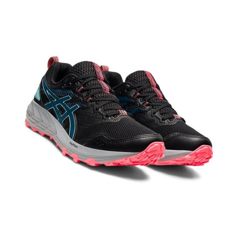 Chaussure Trail Running Asics GEL-SONOMA 6 Femme Noir | BFDK68704