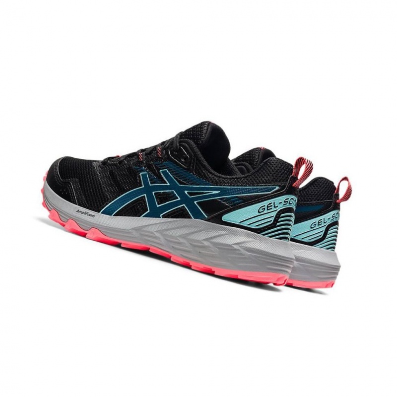 Chaussure Trail Running Asics GEL-SONOMA 6 Femme Noir | BFDK68704