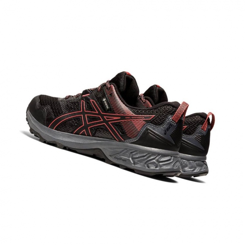 Chaussure Trail Running Asics GEL-SONOMA 5 G-TX trail Femme Noir | SXZB65841