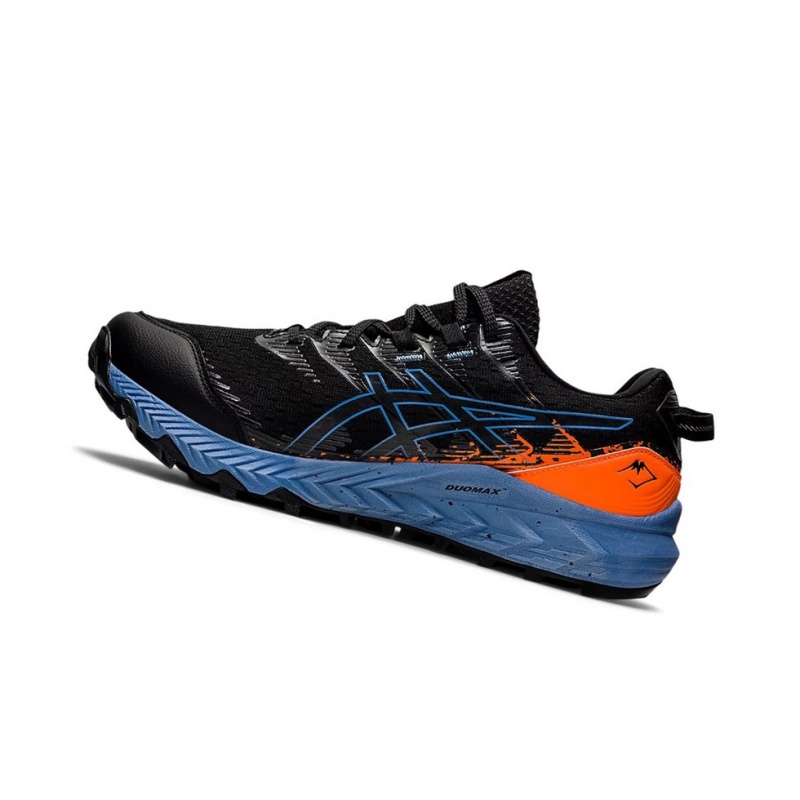 Chaussure Trail Running Asics GEL-Trabuco 10 GTX Homme Noir Bleu | RCJV32075