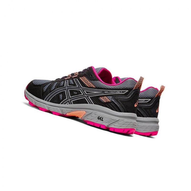 Chaussure Trail Running Asics GEL-VENTURE 7 Trail Femme Noir | CDKT90762