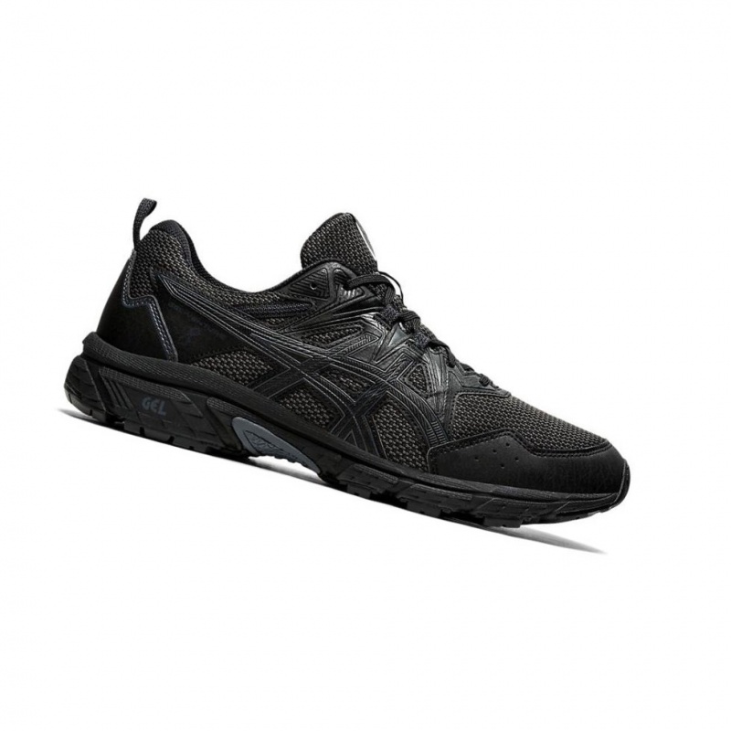 Chaussure Trail Running Asics GEL-VENTURE 8 Extra Larges Homme Noir | SVOP19470