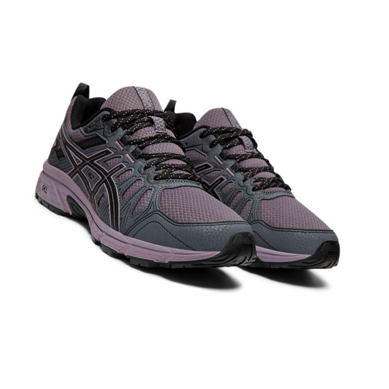 Chaussure Trail Running Asics GEL-VENTURE 7 Trail Femme Grise | XYCW68059