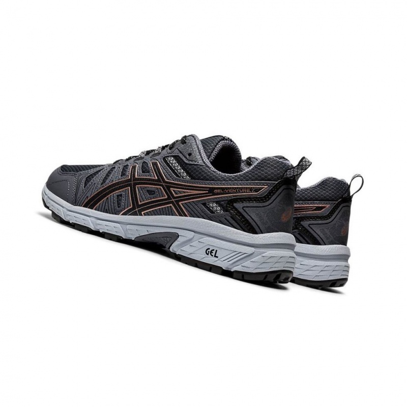 Chaussure Trail Running Asics GEL-VENTURE 7 Femme Noir | WHYE64183