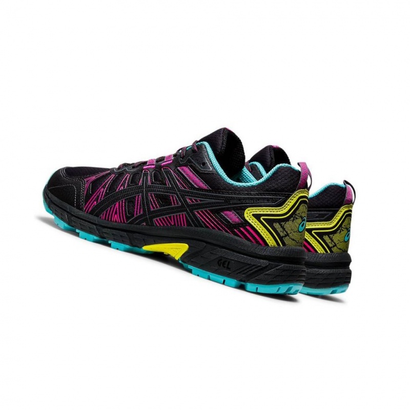 Chaussure Trail Running Asics GEL-VENTURE 7 Femme Noir | MWDX29341