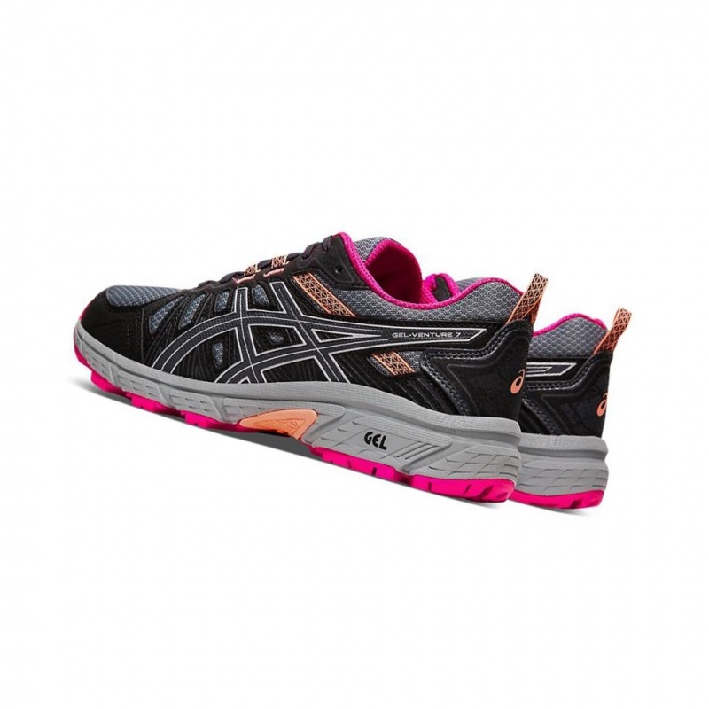 Chaussure Trail Running Asics GEL-VENTURE 7 Trail Femme Noir | QPTK83906