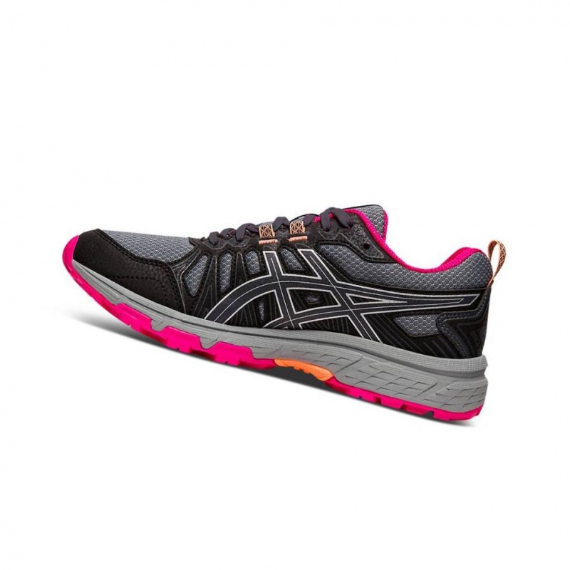 Chaussure Trail Running Asics GEL-VENTURE 7 Trail Femme Noir | QPTK83906