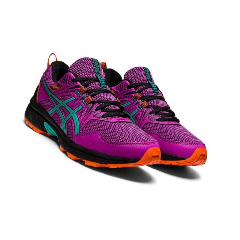 Chaussure Trail Running Asics GEL-VENTURE 8 Femme Violette | JSVP42970