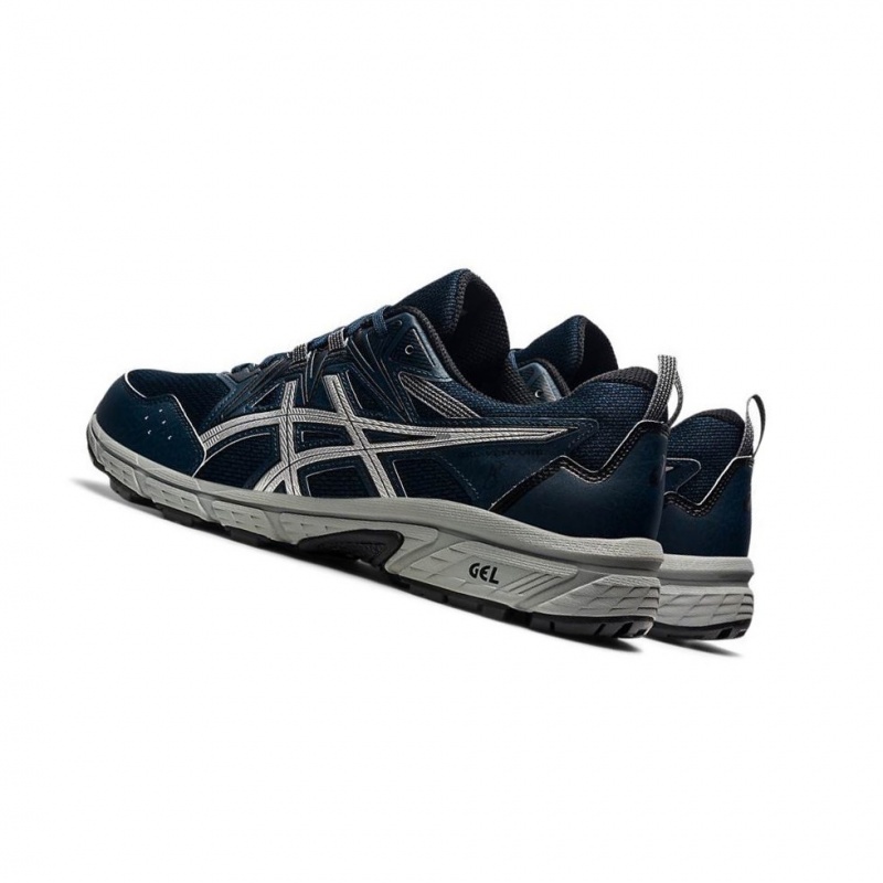 Chaussure Trail Running Asics GEL-VENTURE 8 Homme Bleu Marine | QSEF39245