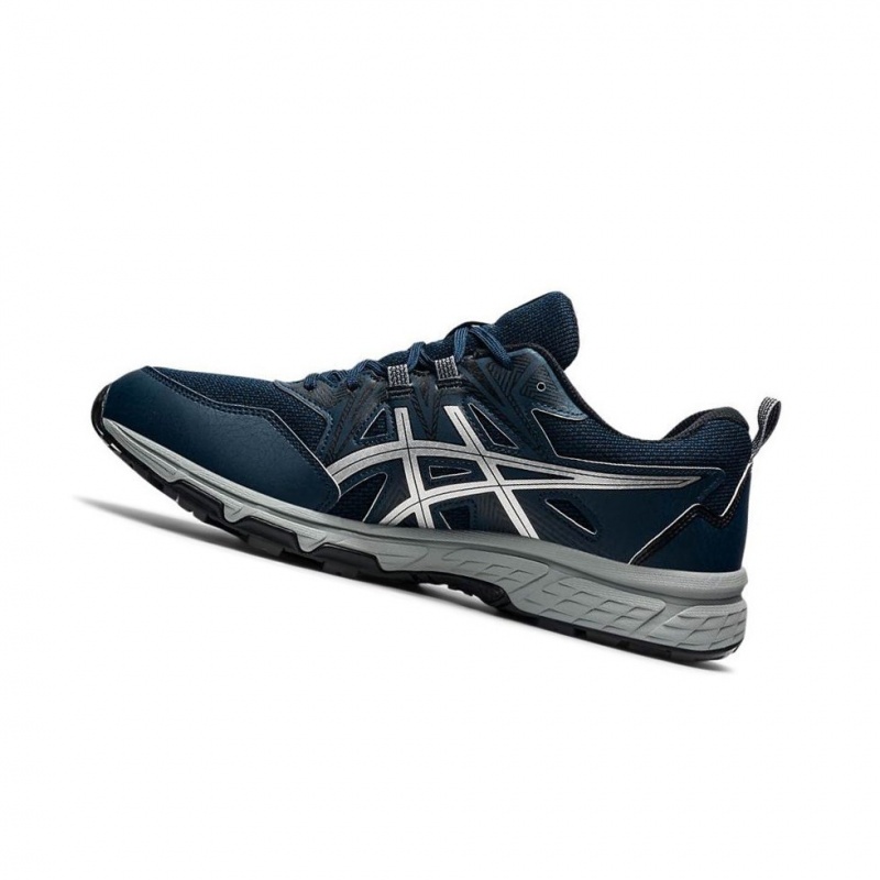 Chaussure Trail Running Asics GEL-VENTURE 8 Homme Bleu Marine | QSEF39245