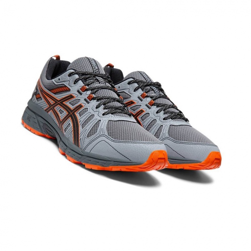 Chaussure Trail Running Asics GEL-VENTURE 7 4E Homme Grise | APXU18630