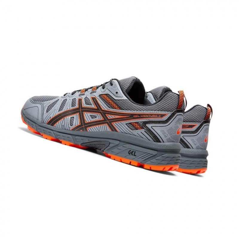 Chaussure Trail Running Asics GEL-VENTURE 7 4E Homme Grise | APXU18630