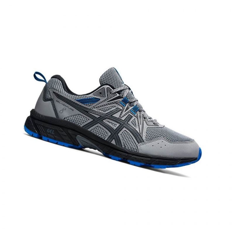 Chaussure Trail Running Asics GEL-VENTURE 8 Homme Grise | LVOE80319