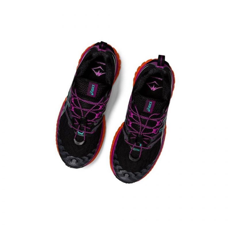Chaussure Trail Running Asics TRABUCO MAX Femme Noir | MQEJ06519
