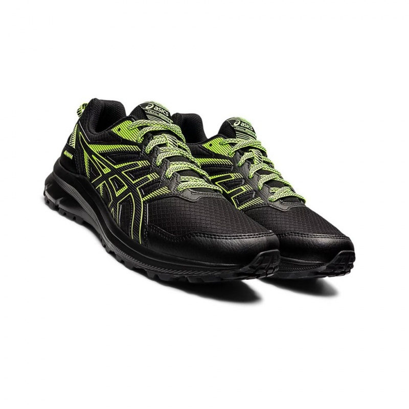 Chaussure Trail Running Asics TRAIL SCOUT 2 Homme Noir Vert | JHUB63704