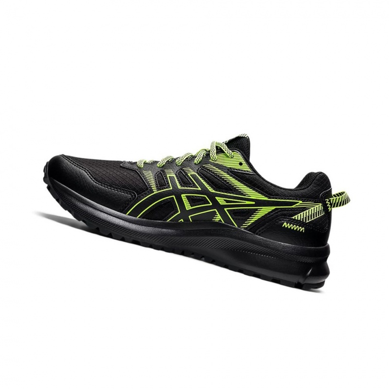 Chaussure Trail Running Asics TRAIL SCOUT 2 Homme Noir Vert | JHUB63704