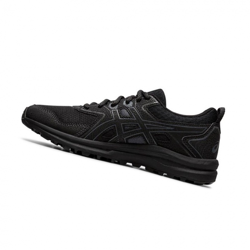 Chaussure Trail Running Asics versatile TRAIL SCOUT Larges Femme Noir | FXTD37018