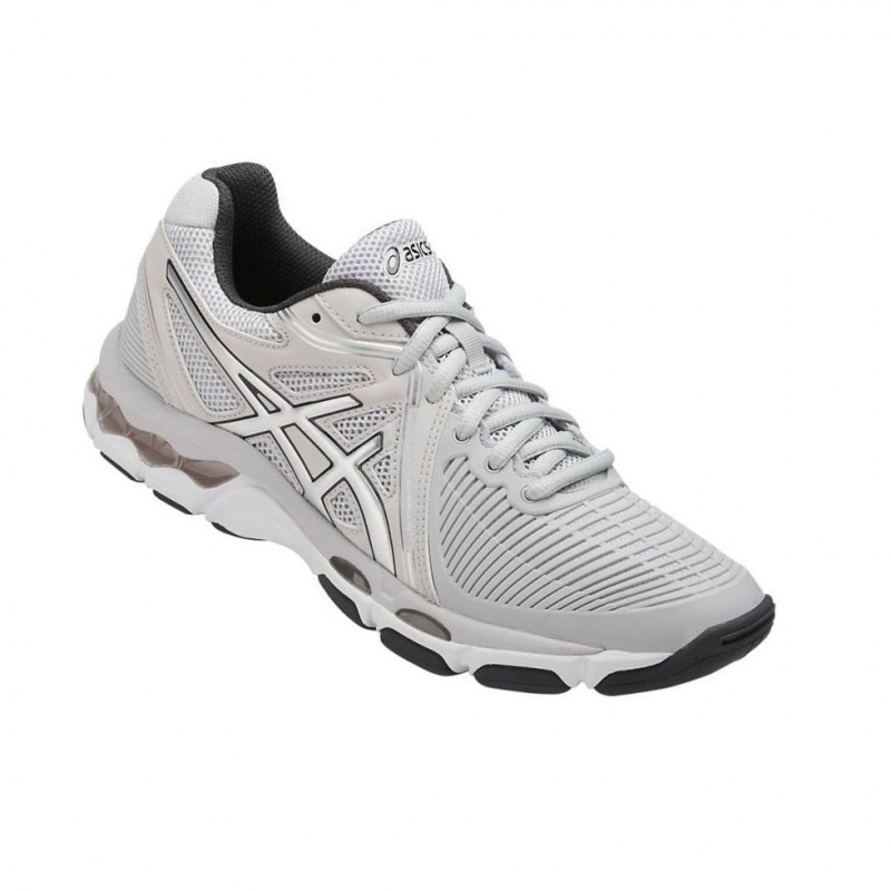 Chaussure Volley Asics GEL-Netburner Ballistic MT Femme Grise | NYBI18652