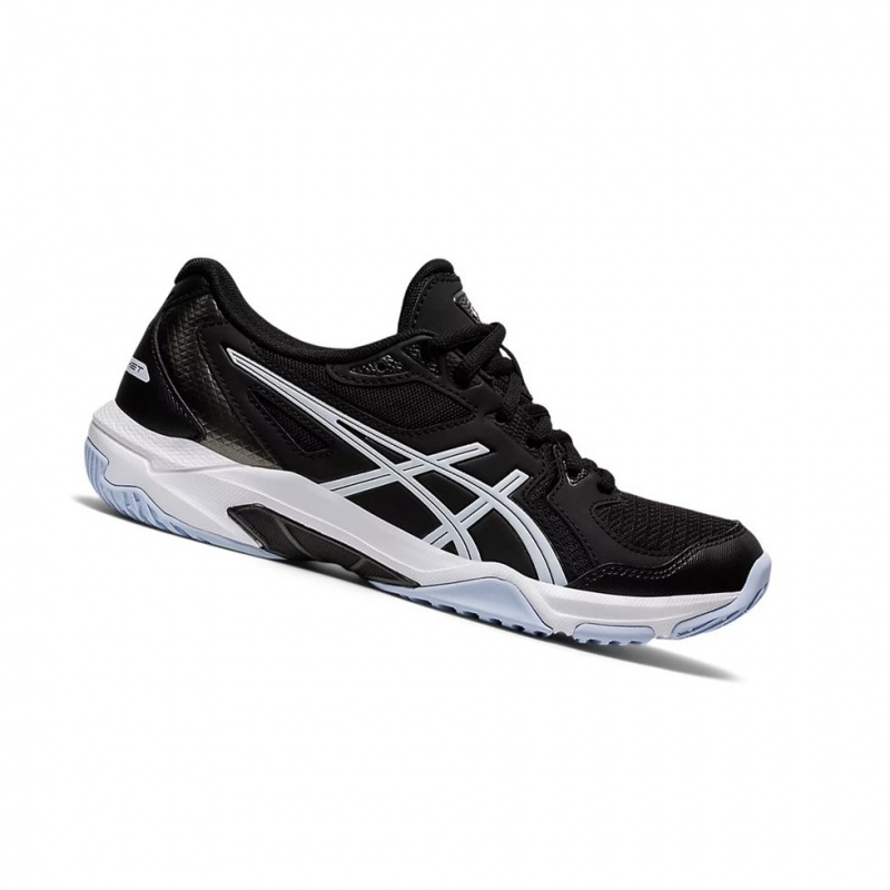 Chaussure Volley Asics GEL-ROCKET 10 Femme Noir Blanche | DCVU62937