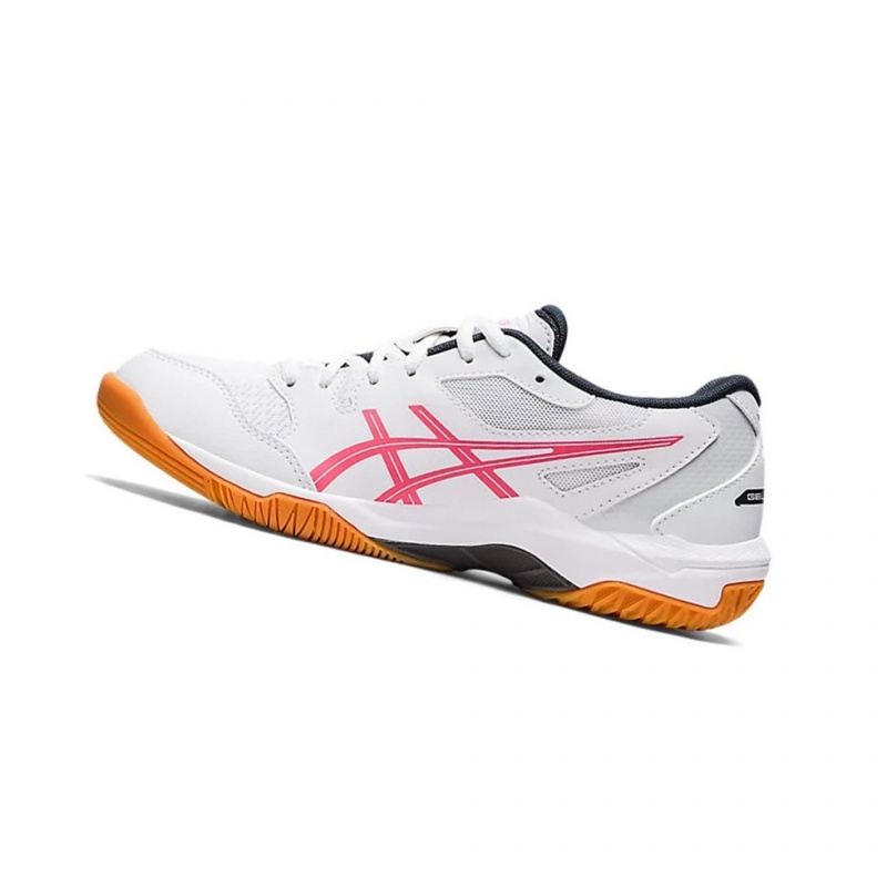 Chaussure Volley Asics GEL-ROCKET 10 Femme Blanche Rose | GBEW82796