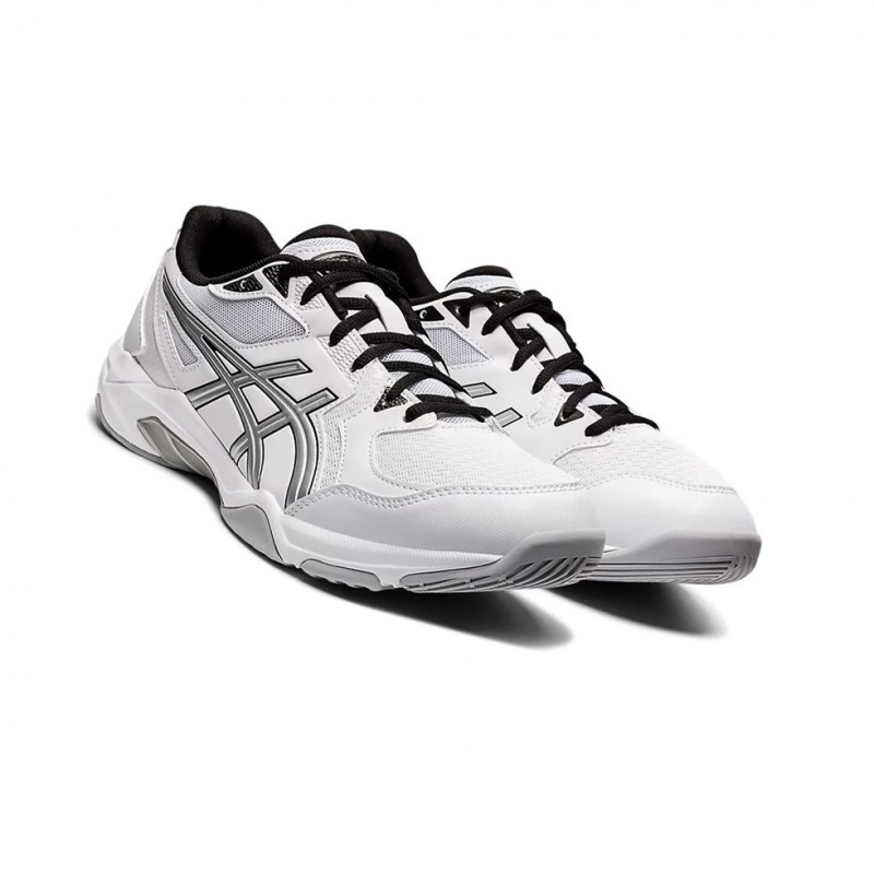 Chaussure Volley Asics GEL-ROCKET 10 Homme Blanche Argent | LMPA51908