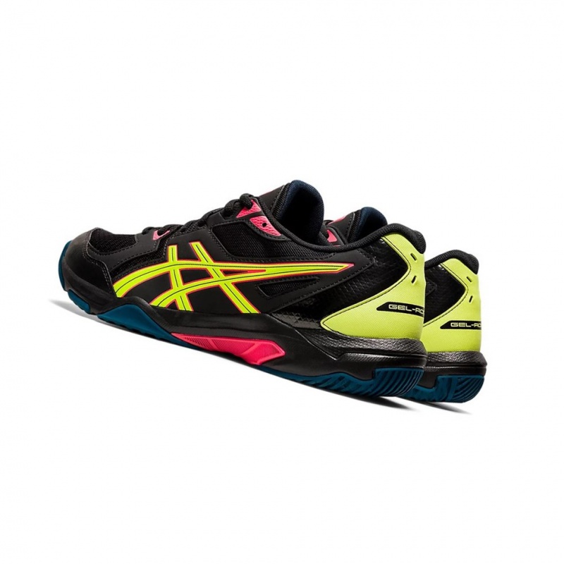 Chaussure Volley Asics GEL-ROCKET 10 Homme Noir Jaune | RZVB91846