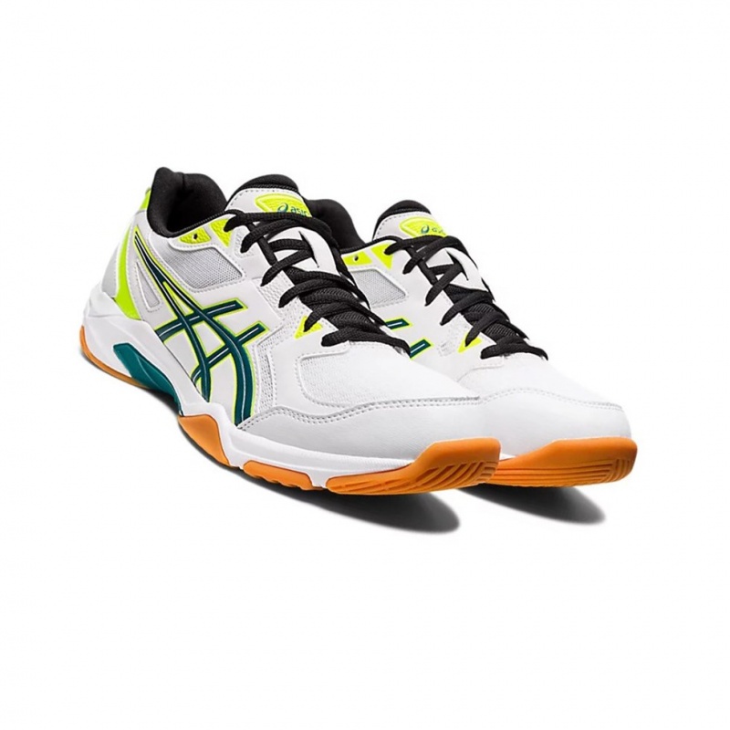 Chaussure Volley Asics GEL-ROCKET 10 Homme Blanche | CEQJ85216