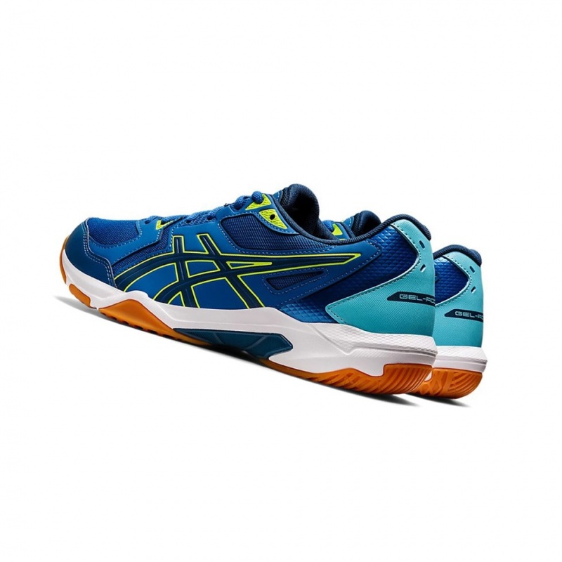 Chaussure Volley Asics GEL-ROCKET 10 Homme Bleu | EXCU21605