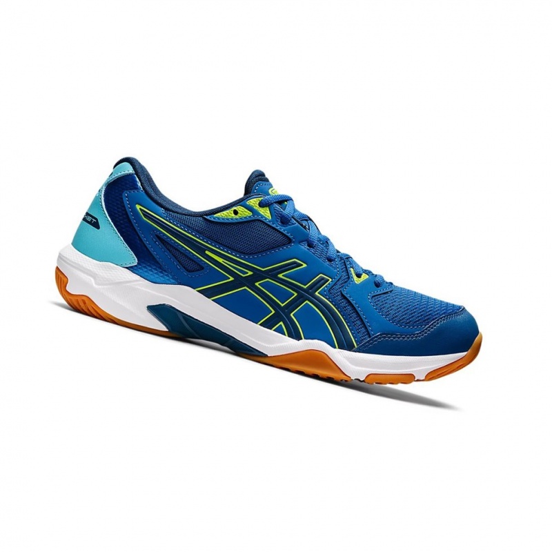 Chaussure Volley Asics GEL-ROCKET 10 Homme Bleu | EXCU21605