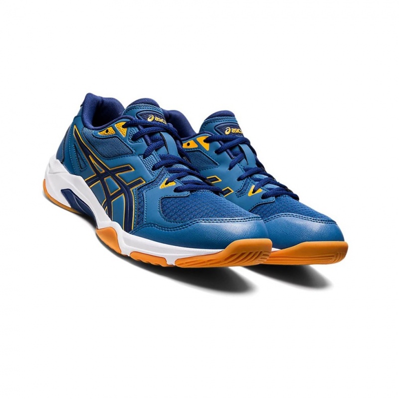 Chaussure Volley Asics GEL-ROCKET 10 Homme Azur Noir | LAZY84527