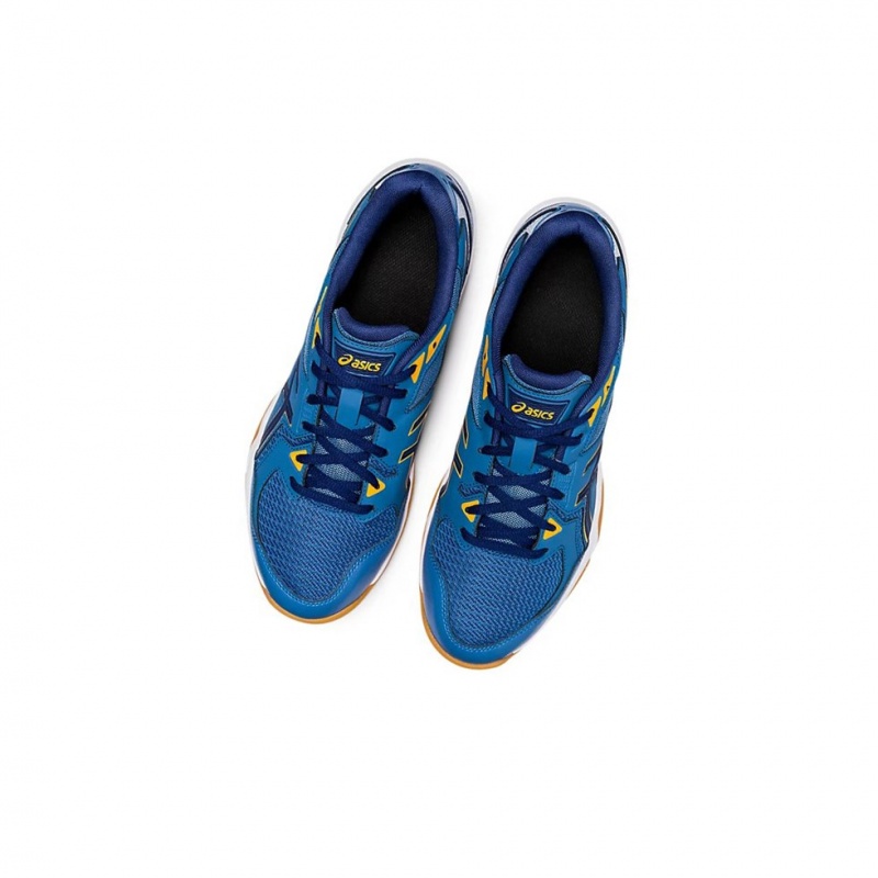 Chaussure Volley Asics GEL-ROCKET 10 Homme Azur Noir | LAZY84527