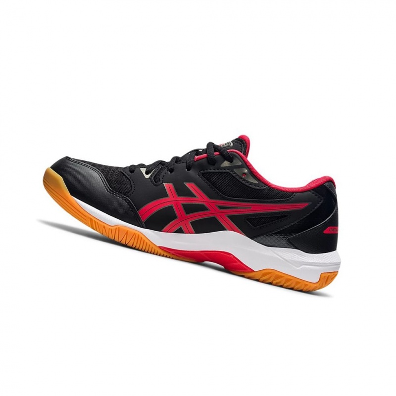 Chaussure Volley Asics GEL-ROCKET 10 Homme Noir Rouge | EASH81406