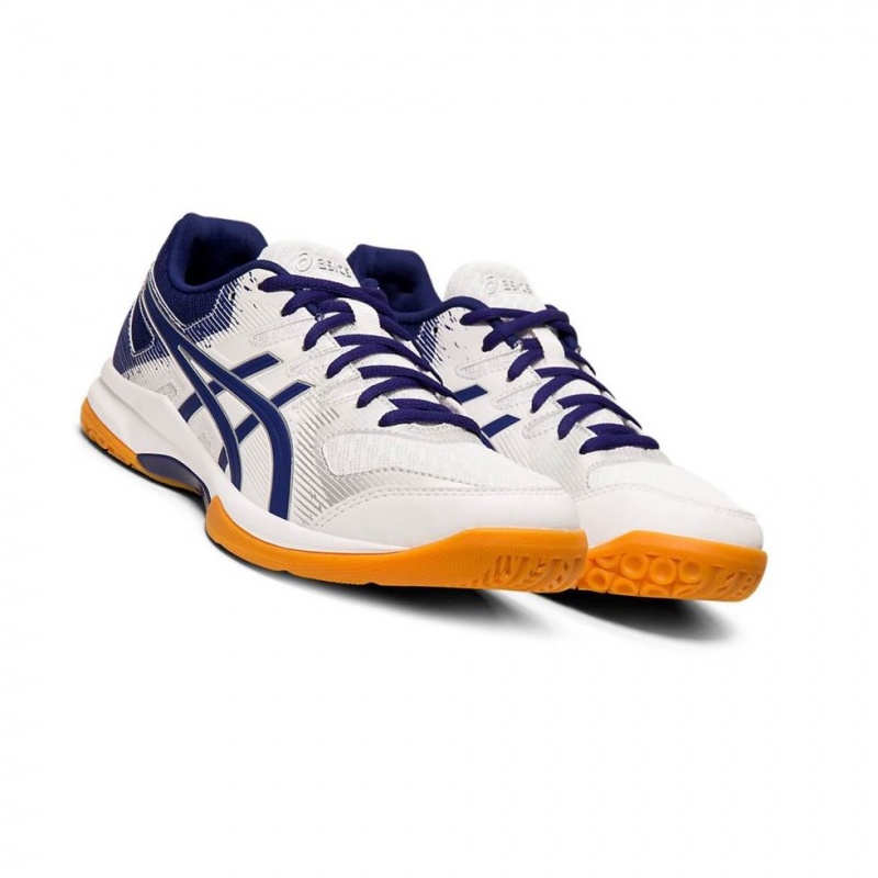 Chaussure Volley Asics GEL-ROCKET 9 Femme Blanche | BVEF53720