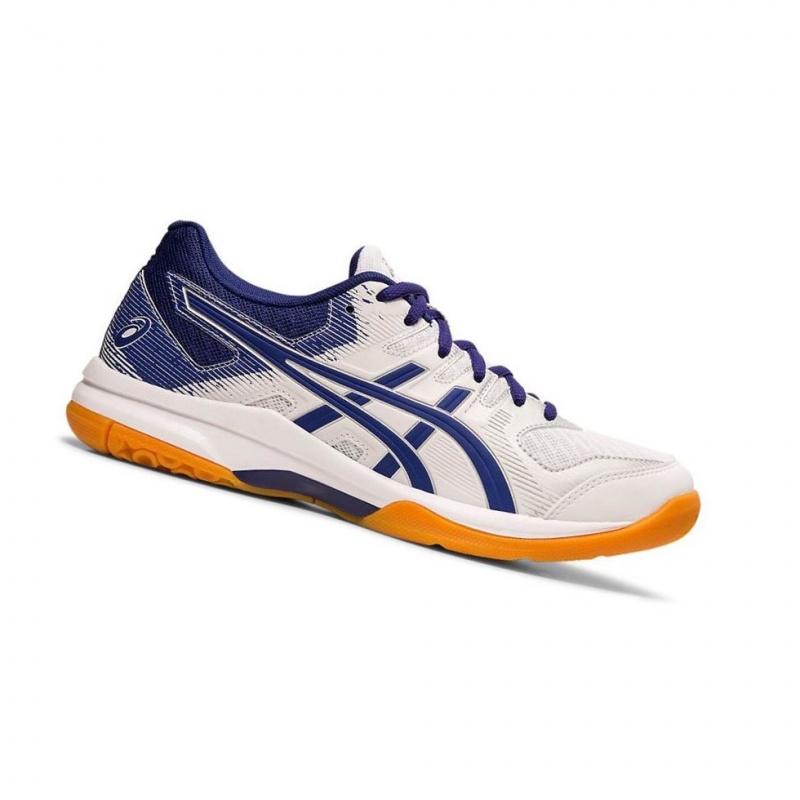 Chaussure Volley Asics GEL-ROCKET 9 Femme Blanche | BVEF53720