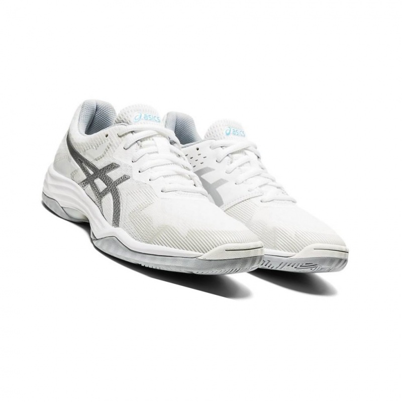 Chaussure Volley Asics GEL-TACTIC 2 Femme Blanche | HJAC56410