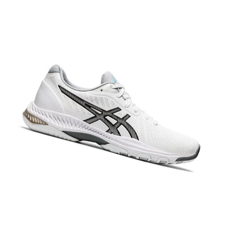 Chaussure Volley Asics NETBURNER BALLISTIC FF 2 Femme Blanche | EJOU13780