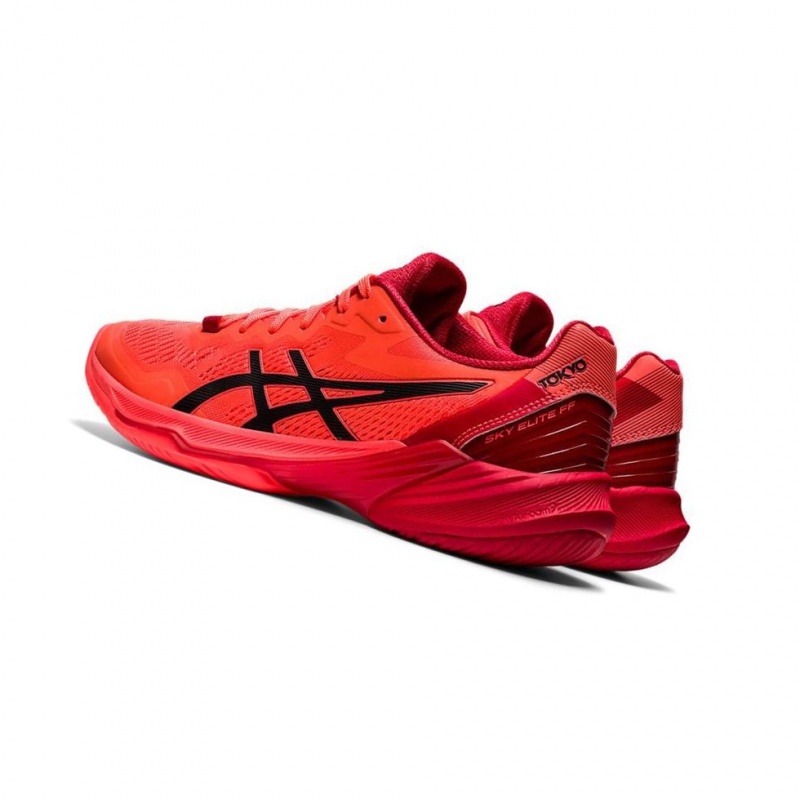 Chaussure Volley Asics SKY ELITE FF 2 TOKYO Femme Rouge | DMHT05462