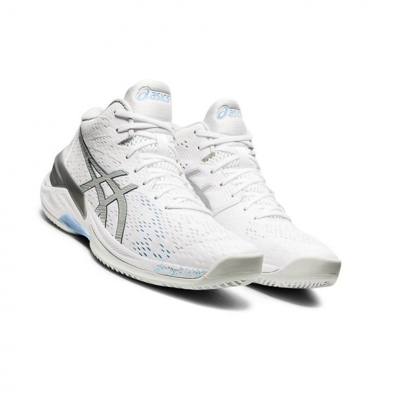 Chaussure Volley Asics SKY ELITE FF MT Femme Blanche | YCHJ62374