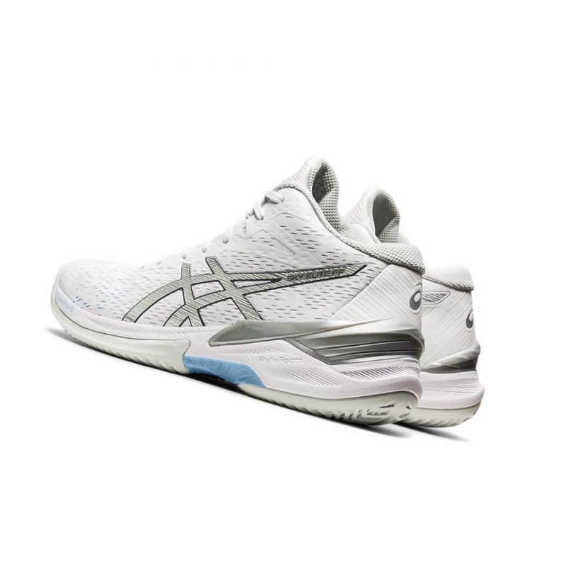 Chaussure Volley Asics SKY ELITE FF MT Femme Blanche | YCHJ62374