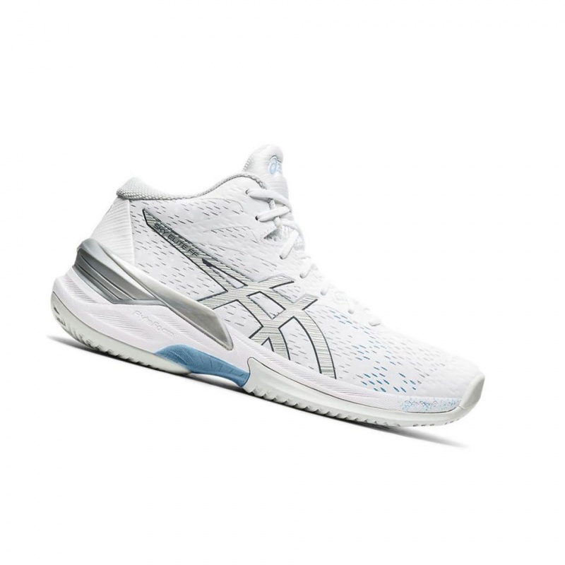 Chaussure Volley Asics SKY ELITE FF MT Femme Blanche | YCHJ62374